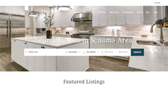 Desktop Screenshot of homesinsonoma.com